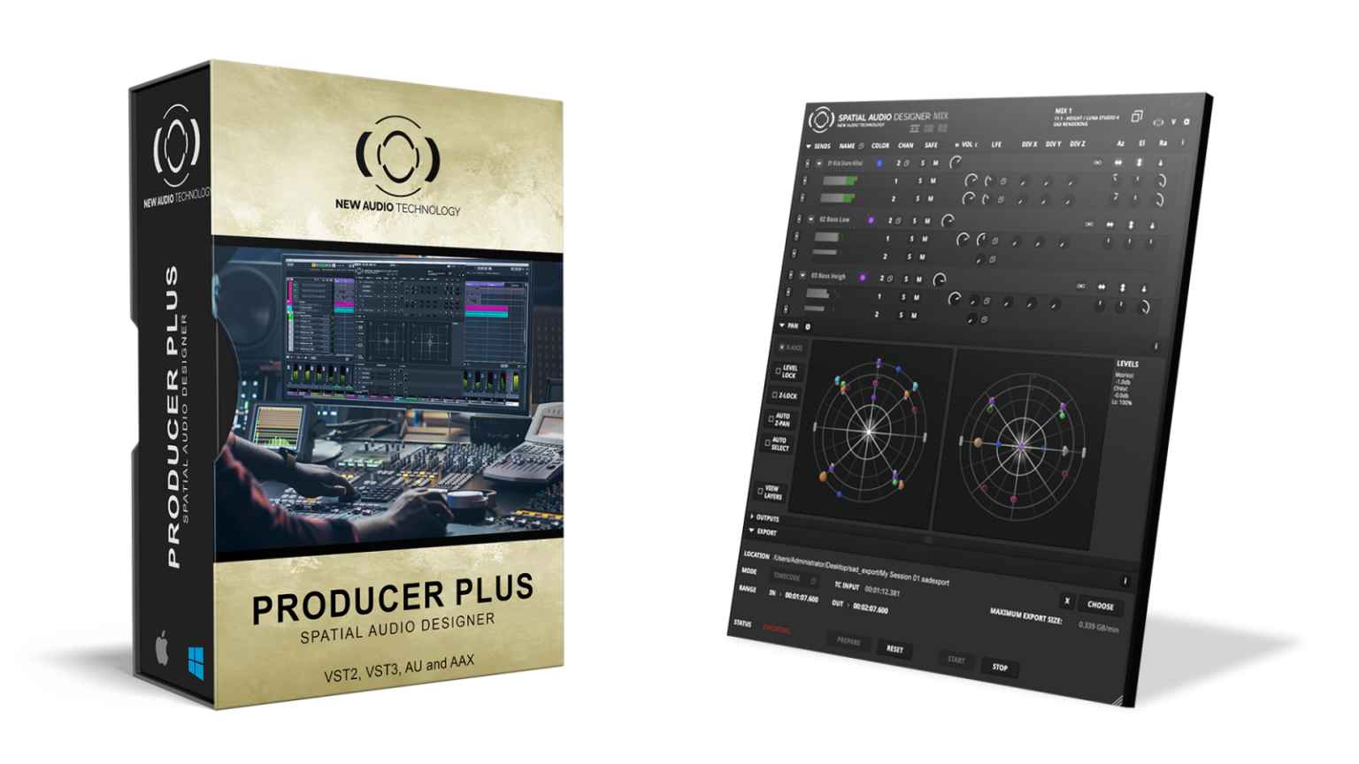 New Audio Technology Spatial Audio Designer – Producer Plus – Meershop