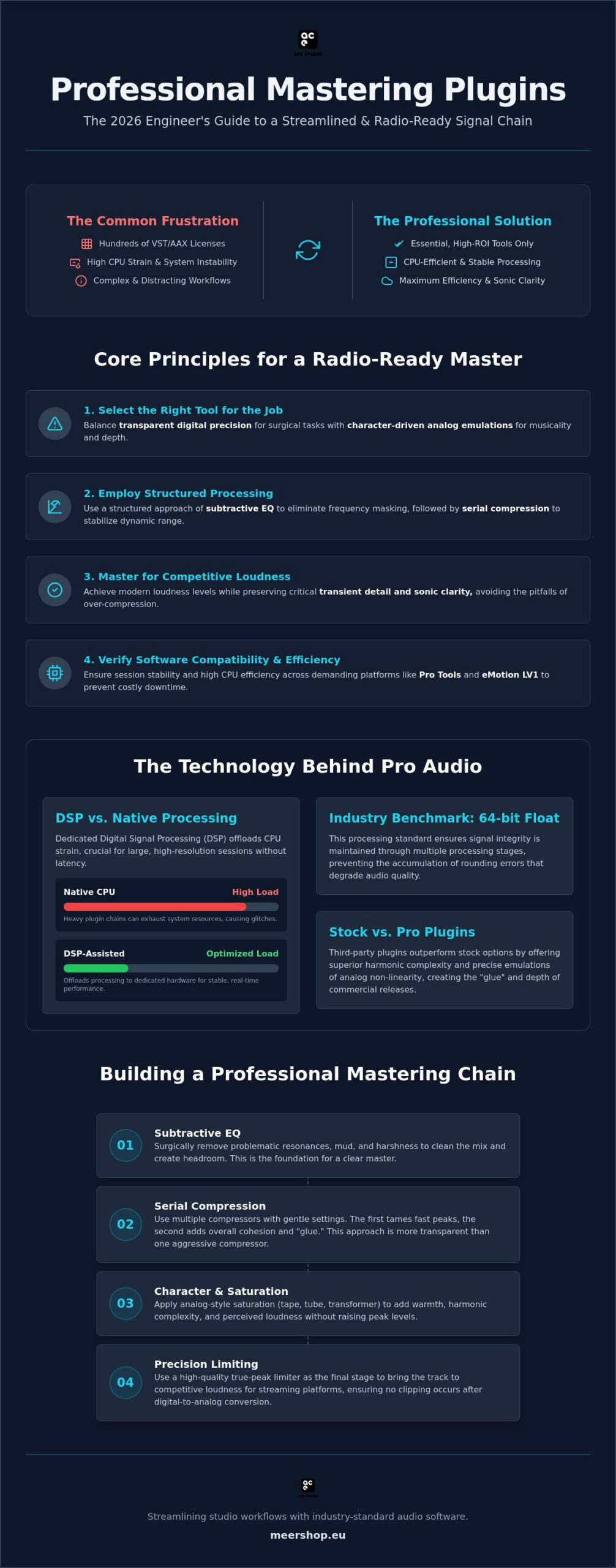 Mixing and Mastering Plugins: The Professional’s Guide to Digital Signal Processing in 2026